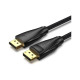 Кабель мультимедийный DisplayPort M to DisplayPort M 2.0m 8K60Hz black Vention (HCCBH)