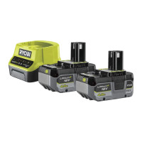 Ryobi Набор аккумулятора и зарядного устройства RC18120-242X ONE+, 18В, 2А•ч+4А•ч, ЗУ Lithium+ (5133005961)