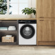 Beko Front-loading washing machine, 9 kg, 1400, A, 55 cm, display, steam, inverter, WiFi, white (B5WFU69415WPBB)