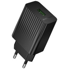 Зарядное устройство BOROFONE BAS72A USB QC3.0 18W black (6941991122637)