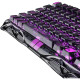 GravaStar Mechanical keyboard Mercury V75 Lite 75keys, Blackcore, USB-A, Transparent Black (GSV75LITE_XTAL_BLK)