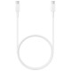 Дата кабель USB-C to USB-C 1.0m white Samsung (EP-DA705BWRGRU)