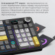 Клавиатура Ajazz AK980 V2 Gift Switch V2 Wireless/Bluetooth/USB UA Black/Grey/Yellow (AK980-V2-G-BGY)