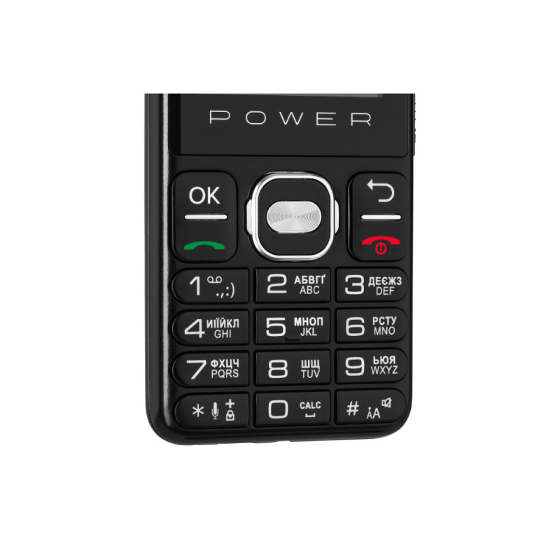 2E Мобільний телефон E240 2023 2.4" 2SIM, 2500mAh, Чорний (688130251068)