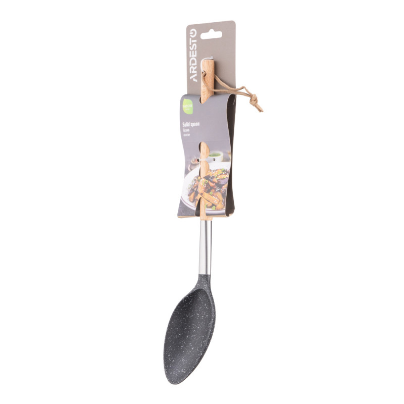 ARDESTO Spoon Midori, 34.5cm, nylon, wood, stainless steel, black (AR1303BP)