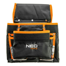 Neo Tools Tool belt bag, Pocket, 8 Compartments, Metal Hammer Holder (84-334)