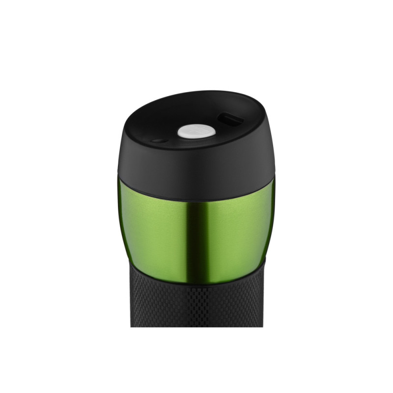 ARDESTO Travel mug Easy travel 450 ml, s/s, silocone, green (AR2645STG)