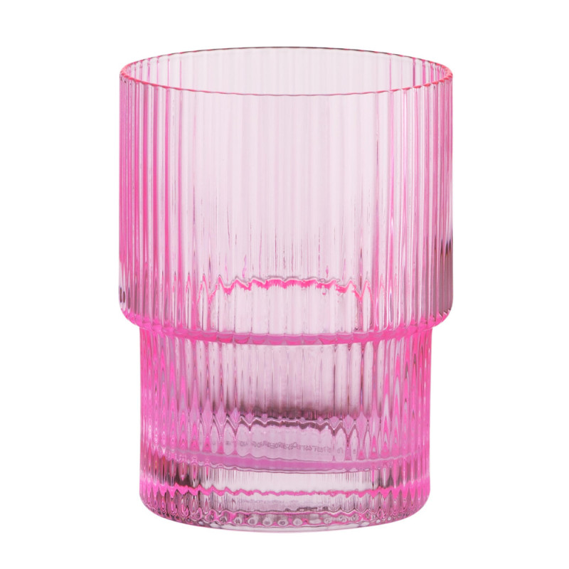 ARDESTO Low glasses set, 200ml, 2pcs, glass, pink (AR2620SPN)