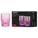 ARDESTO Low glasses set, 200ml, 2pcs, glass, pink (AR2620SPN)