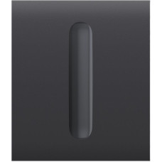Ajax Center button for single-button dimmer switch CenterButton Dimmer 1-gang 2-way for LightSwitch, Jeweler, wireless, graphite (000051275)