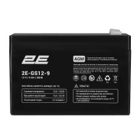 2E Аккумуляторная батарея GS, 12В, 9А•час, AGM (2E-GS12-9)