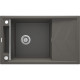 Deante Мойка кухонная Magnetic, гранит, прямоуг., с крылом, 820х500х219мм, чаша - 1, накладная, антрацит (ZRM_T113)