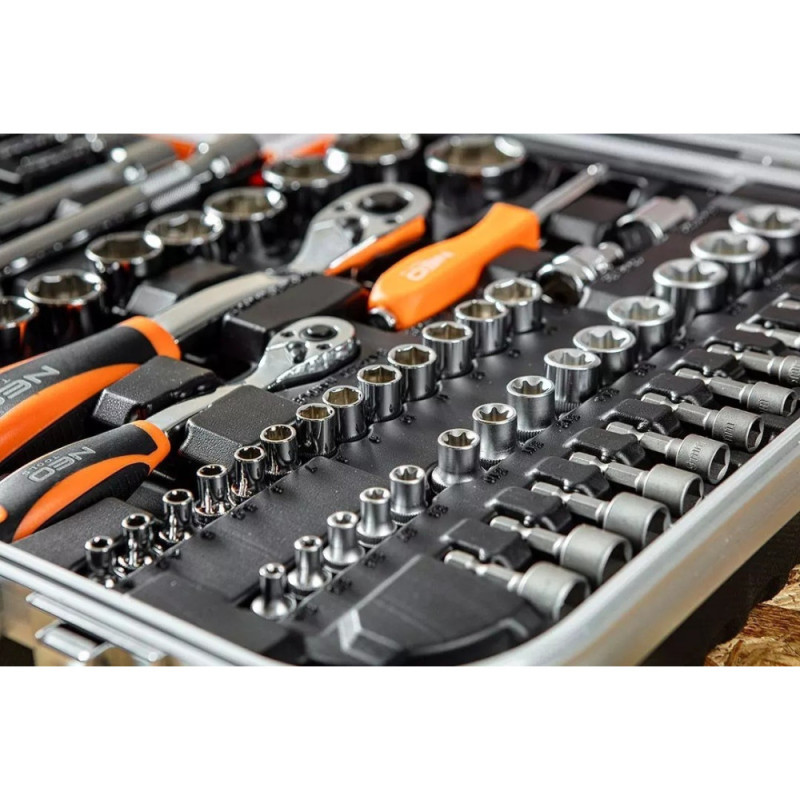 Neo Tools Набір інструментів, діелектричний, 108шт, для електрика 1000В, CrV, кейс (01-310-1)