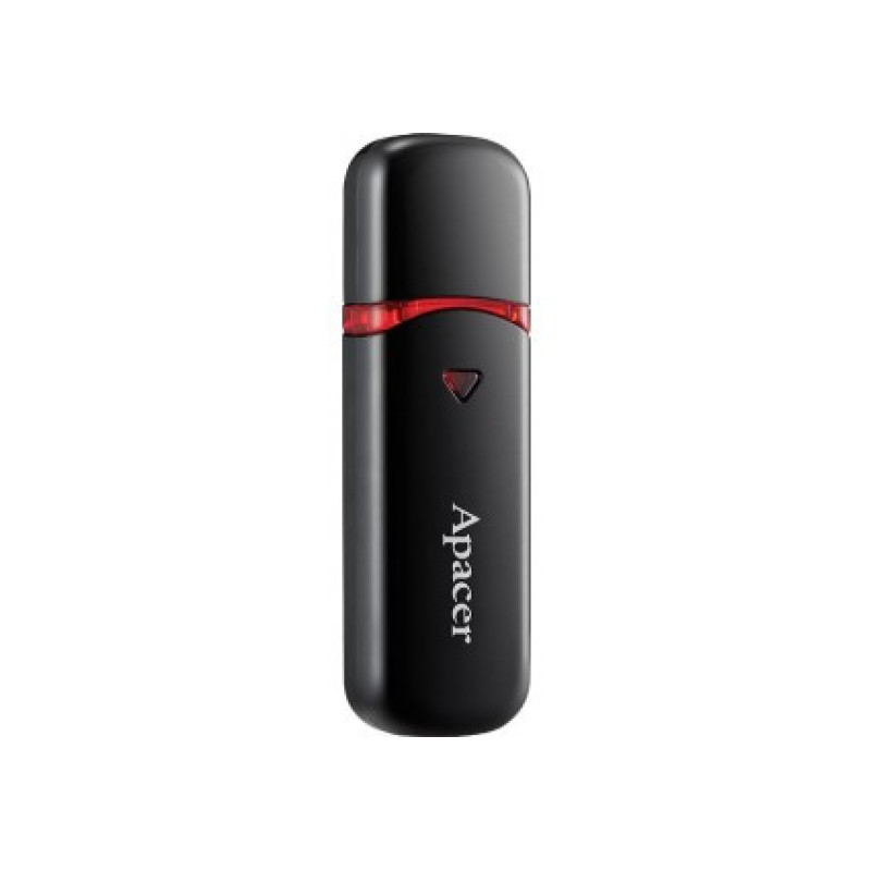 Apacer 64GB USB 2.0 Type-A AH333 Black (AP64GAH333B-1)