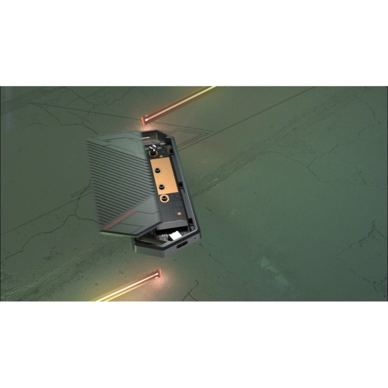 ASUS Портативный корпус для SSD ROG STRIX ARION LITE ESD-S1CL/BLK/G/AS Lite PCIe NVMe M.2 2230/2242/2260/2280 USB Type-C 3.2 Gen 2x (90DD02H0-M09010)