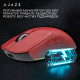 Мышка Ajazz AJ139 V2 MC Wireless/Bluetooth/USB Red (AJ139-V2-MC-R)
