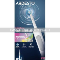 ARDESTO toothbrush electric ETB-I114W, 40th. fluct/min, nozzle-2, IPX7, white