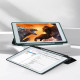 Чехол для планшета BeCover Tri Fold Soft TPU mount Apple Pencil Apple iPad 10.9" 2022/24/11" 2025 Black (708459)