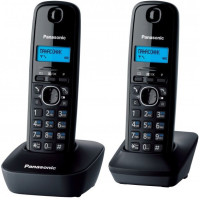 Panasonic DECT KX-TG1612UAH Black Grey