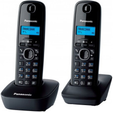 Panasonic DECT KX-TG1612UAH Black Grey