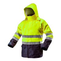 Neo Tools Робоча куртка підвищеної видимості, Oxford 300D, жовта[Work jacket Visibility, high visibility, Oxford material 300D, M(50), yellow] (81-720-M)