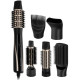 Remington Фен-щітка Blow Dry & Style Caring, 1200Вт, 2 режими, іоніз-я, хол. обдув, кейс для зберігання, кераміка, чорно-золотий (AS7700)
