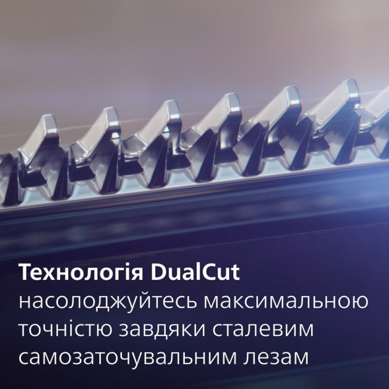 Philips Триммер Series 9000 для бороды, усов,головы, тела, акум., насадок-13, сталь, серый (MG9530/15)
