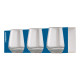 ARDESTO Low Glass set Gloria Shine, 345ml, 3pcs, glass, transparent (AR2634GS)