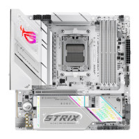 ASUS Материнcкая плата ROG STRIX B850-G GAMING WIFI sAM5 B850 4xDDR5 M.2 HDMI DP WiFi BT mATX белый (90MB1M30-M0EAY0)