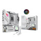 ASUS Материнcкая плата ROG STRIX B850-G GAMING WIFI sAM5 B850 4xDDR5 M.2 HDMI DP WiFi BT mATX белый (90MB1M30-M0EAY0)