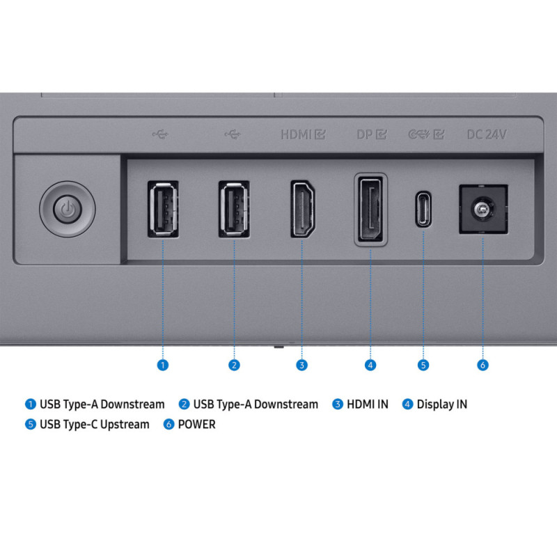 Samsung Монітор Samsung 32"S32FM902 HDMI, USB, Bluetooth, MM, OLED, 3840x2160, 165Hz, 0.03ms, HDR10+ (LS32FM902SIXUA)
