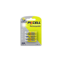 Аккумулятор PkCell AAA R03 1200mAh 1.2V NiMH Rechargeable Battery, 4шт/бл (PC/AAA1200-4B)