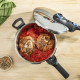 Tefal Скороварка Tefal Secure Trendy, 8л, з паровим кошиком, нержавіюча сталь, пластик (P2584401)