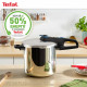 Tefal Скороварка Tefal Secure Trendy, 8л, з паровим кошиком, нержавіюча сталь, пластик (P2584401)