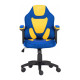 Кресло игровое GT Racer X-1414 Blue/Yellow