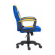 Кресло игровое GT Racer X-1414 Blue/Yellow