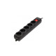 Сетевой фильтр питания Gembird SPG5-G-6B-PRO