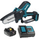 Makita Пила ланцюгова акумуляторна LXT DUC101SF 18В акб 1х2А·год ЗП DC18SD 10см 2кг