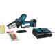 Makita Пила ланцюгова акумуляторна LXT DUC101SF 18В акб 1х2А·год ЗП DC18SD 10см 2кг
