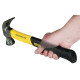 Stanley Молоток плотника "Graphite Curve Claw", 450г, 350мм, с загнутым гвоздодером (1-51-505)
