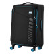 2E Набір валіз 2E, Trek, (M+S), TSA, 4 колеса, + 2 рюкзаки Cabin (2E-BPET-CABIN-BK), поліестр, чорний (2E-SPE-TREK-SET4-BK)