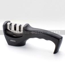 ARDESTO Точилка для ножів Ardesto Gemini, 20.5x5.5x7.5см, вольфрамовий сплав, пластик, чорний (AR1920BS)