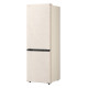 LG Холодильник з нижн. мороз., 186x60х68, холод.відд.-220л, мороз.відд.-113л, 2дв., E, NF, інв., диспл внутр., зона св-ті, бежевий (GC-B459EEYM)