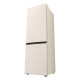 LG Холодильник з нижн. мороз., 186x60х68, холод.відд.-220л, мороз.відд.-113л, 2дв., E, NF, інв., диспл внутр., зона св-ті, бежевий (GC-B459EEYM)