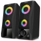 Акустическая система REAL-EL S-107 USB Black (EL121100017)