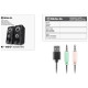 Акустическая система REAL-EL S-107 USB Black (EL121100017)