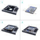 Фрейм-переходник Grand-X HDD 2,5'' SATA2/SATA3 (HDC-25С)