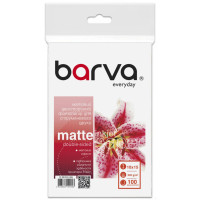 Фотобумага Barva 10x15, 220 g/m2, Everyday, Matte, double-sided, 100c (IP-BE220-385)