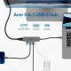 Acer Хаб 5in1 USB-С > 3xUSB-A3.0/HDMI/USB-C, 0.15м, сірий (HP.DSCAB.021)