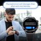 Mibro Smart Watch GT, 46 mm, 1.43 , 466x466, AMOLED, BT 5.3, GPS, 5 ATM, Dark Tarnish (XPAW026T)